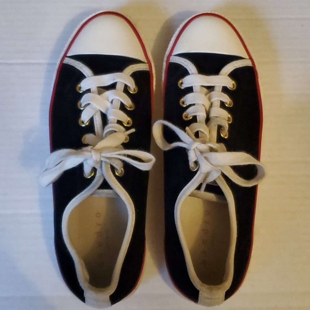 Sandro Women's Black Anouk Suede Sneakers sz 7 - Picture 3 of 11